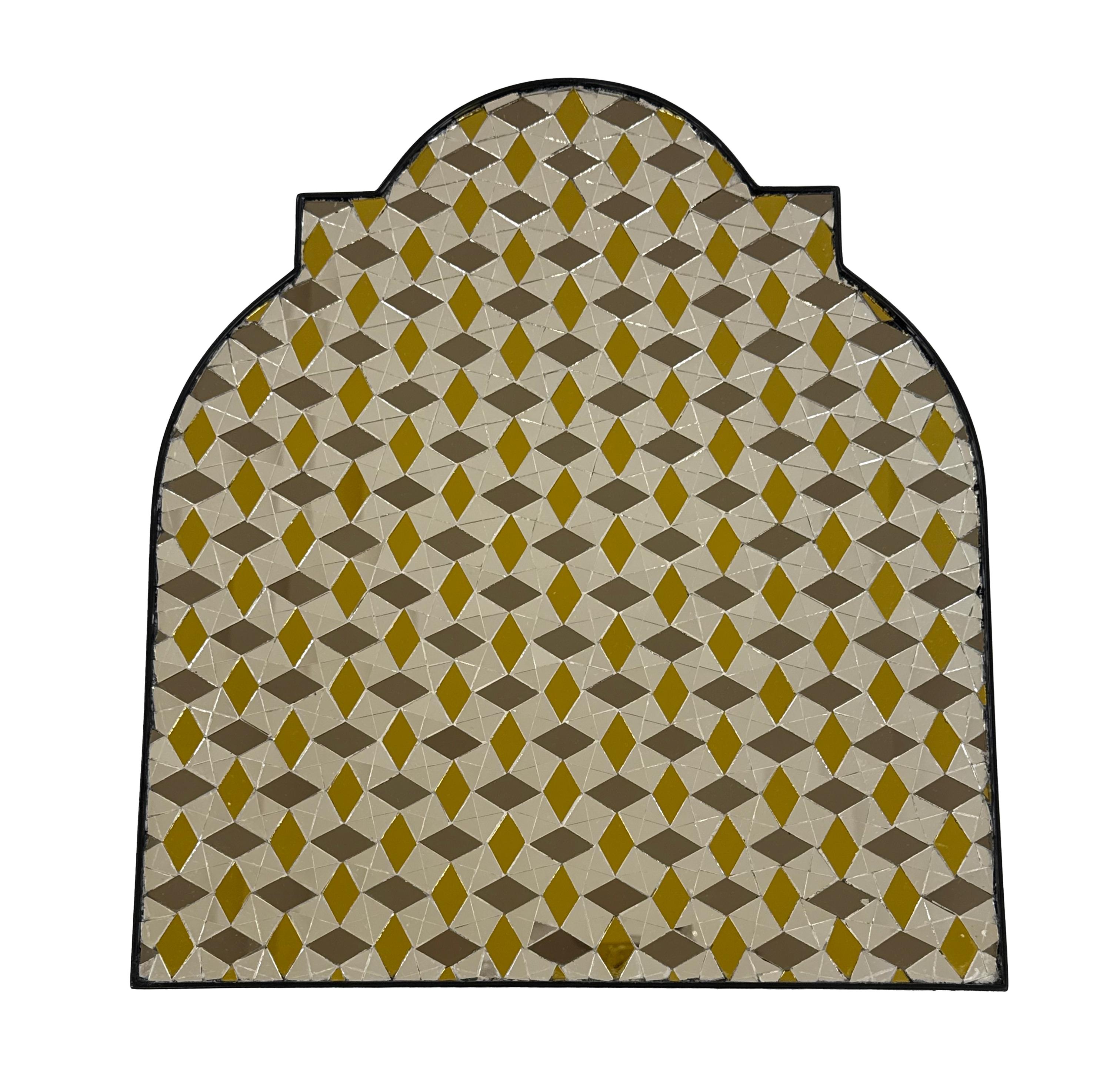 6 Maryam Shekarchian From Ziafeh Series Mirror on Mdf Board 37.5x33 Cm 2025(1404)