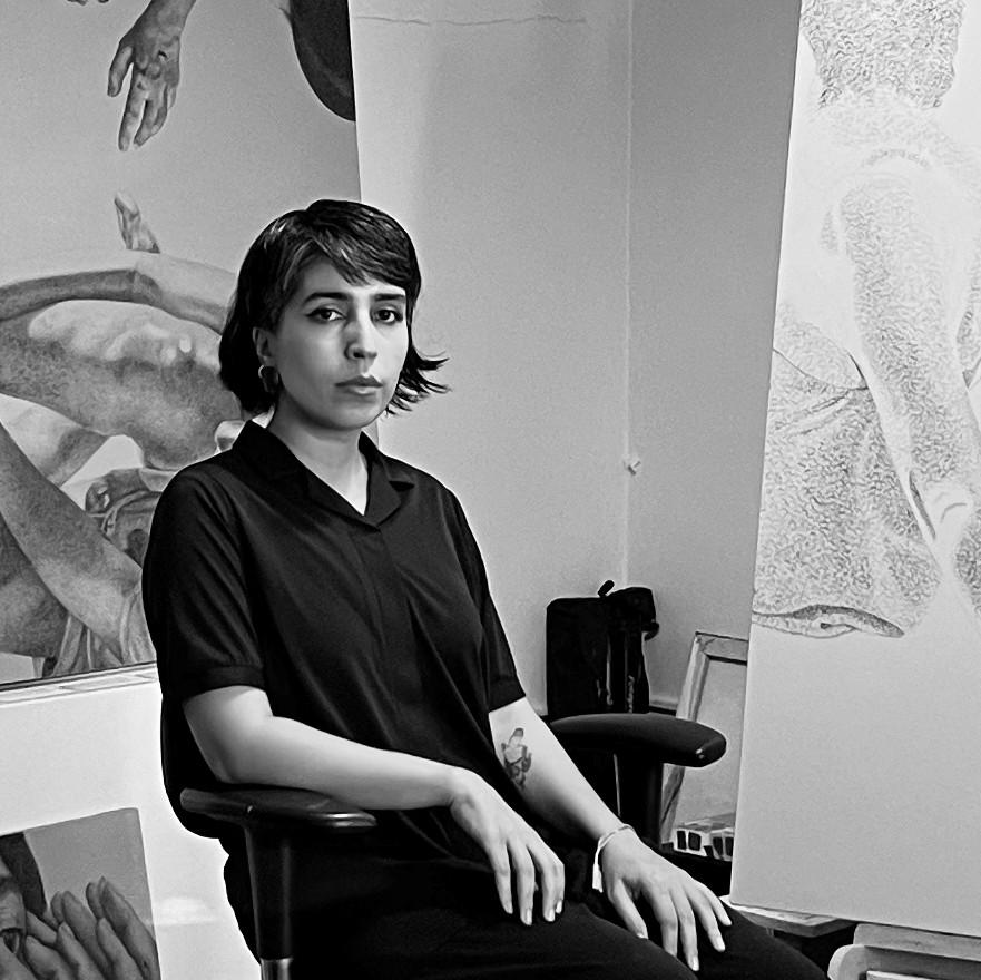 Shabnam Eltejaei the Human Conndition Portrait