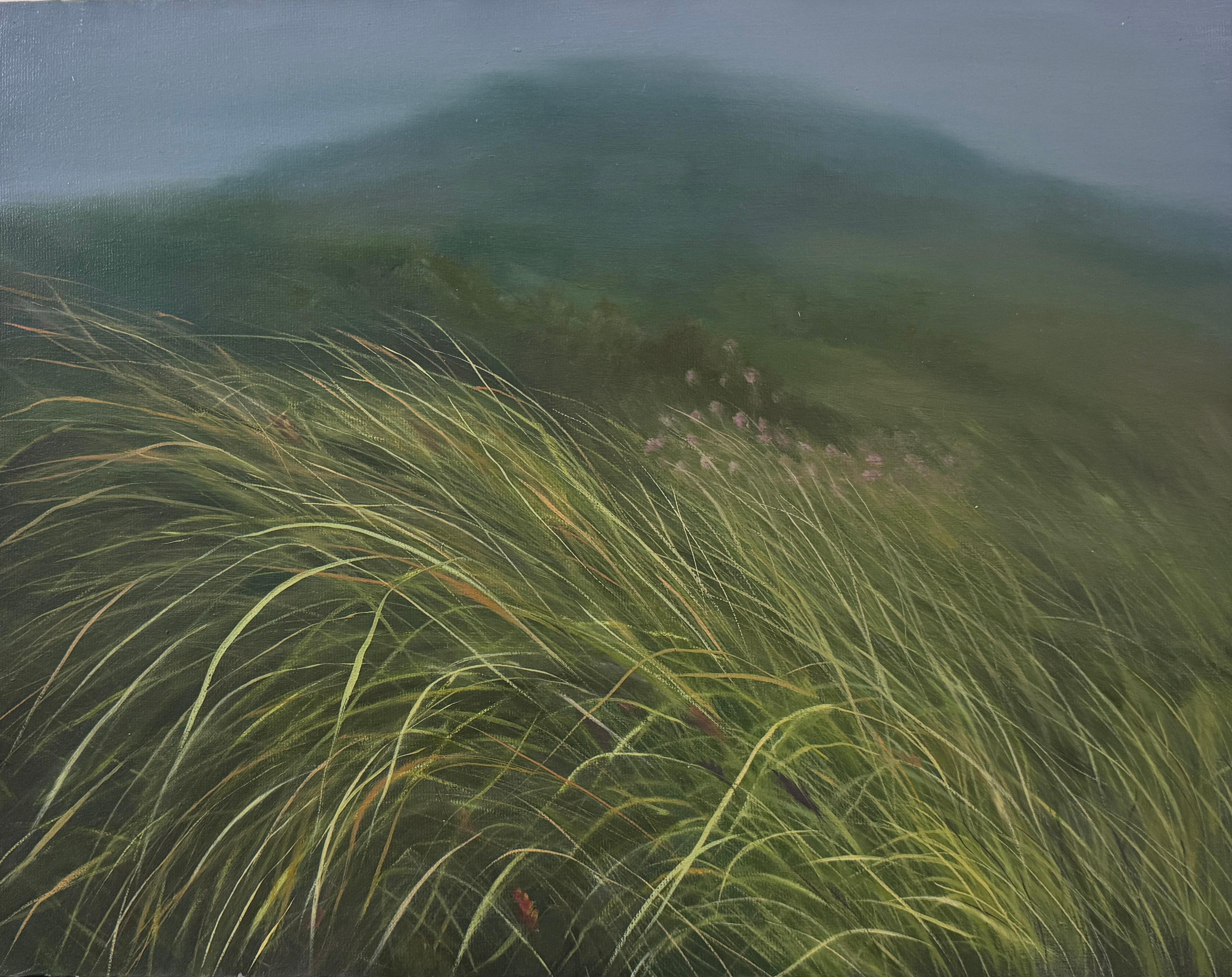 13  Sara Khaleghi Moghaddam  Untitled From That Which Grows Series Oil on Canvas  35x45 Cm 2025 (1404)