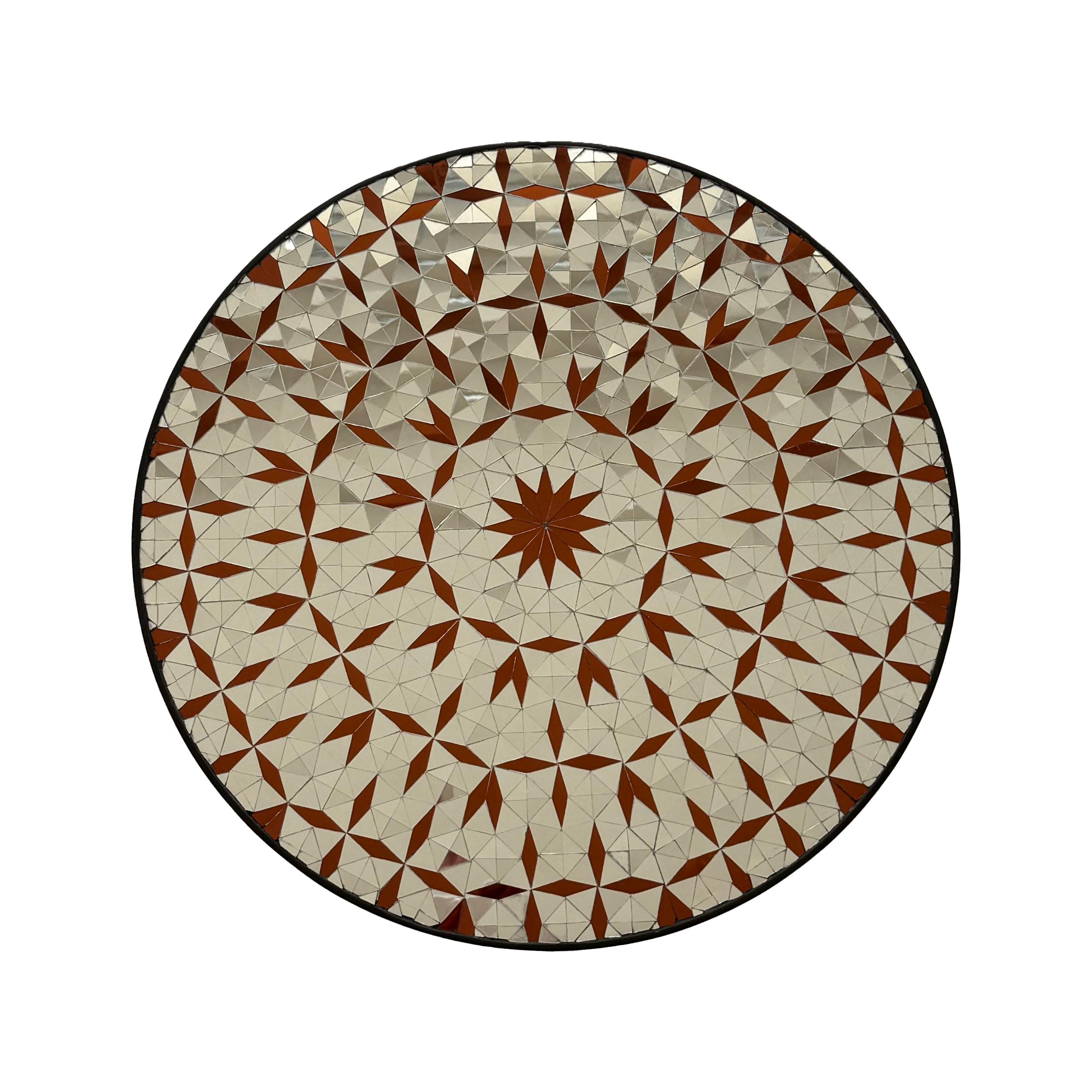 3 Maryam Shekarchian Dance of Silence Mirror on Mdf Board 51 Cm 2022 (1401)