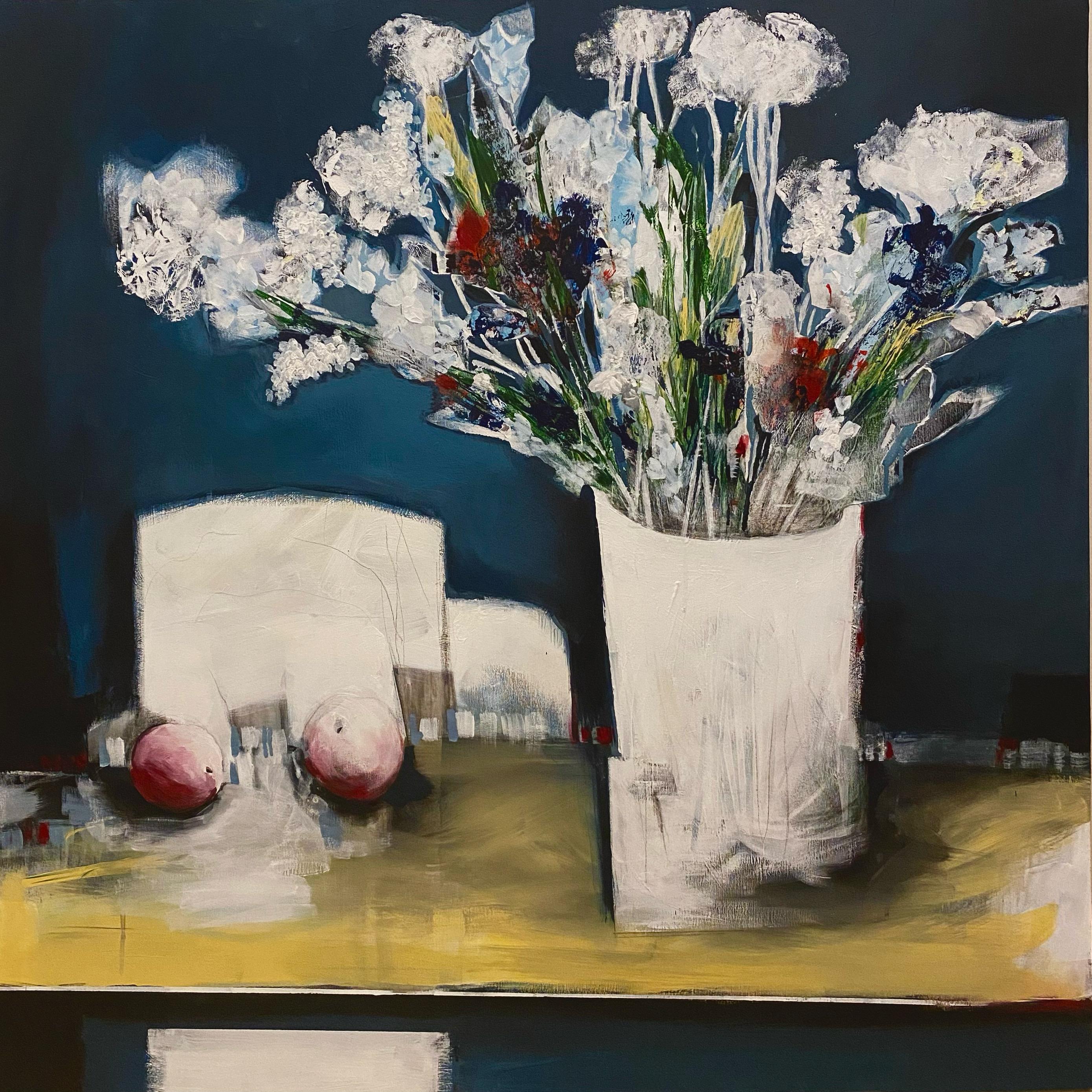 10 Rayka Milanian Untitled Again Acrylic on Canvas 90x90 Cm 2024(1403)