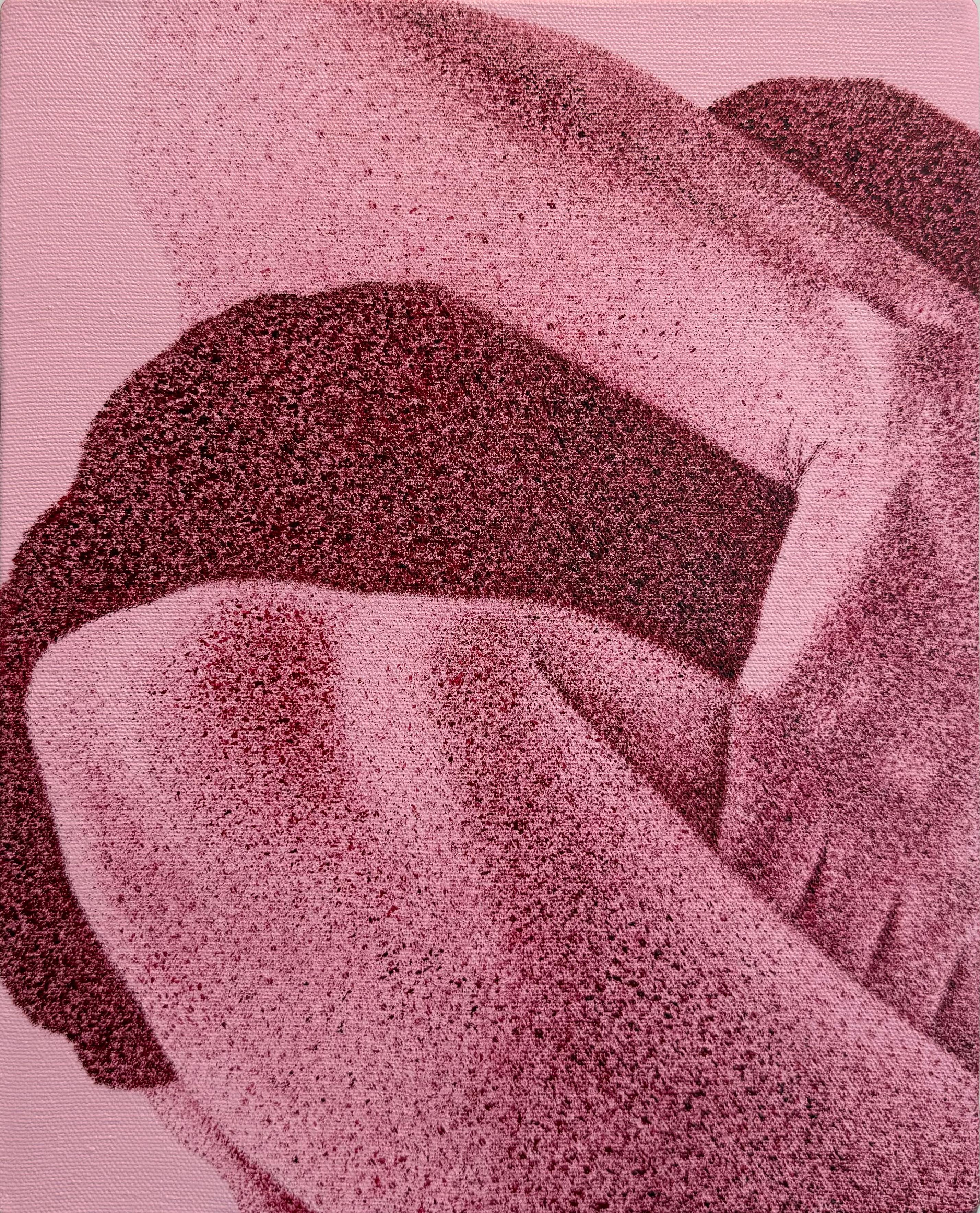 14 Shabnam Eltejaei Untitled the Human Condition Series Acrylic & Oil on Canvas 30x24 Cm 2026 (1405)