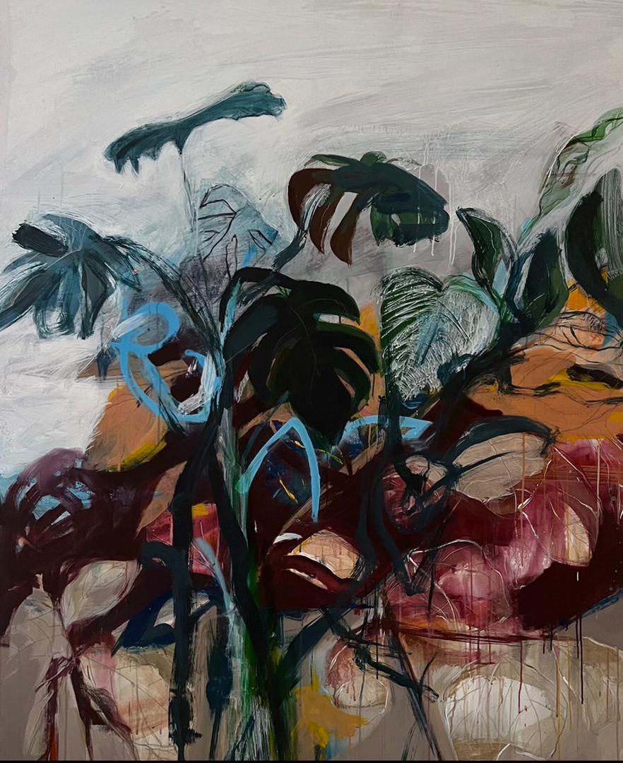3 Tofigh Nikkhah Bahrami Acrylic on Canvas 160x130 Cm 2024(1403)