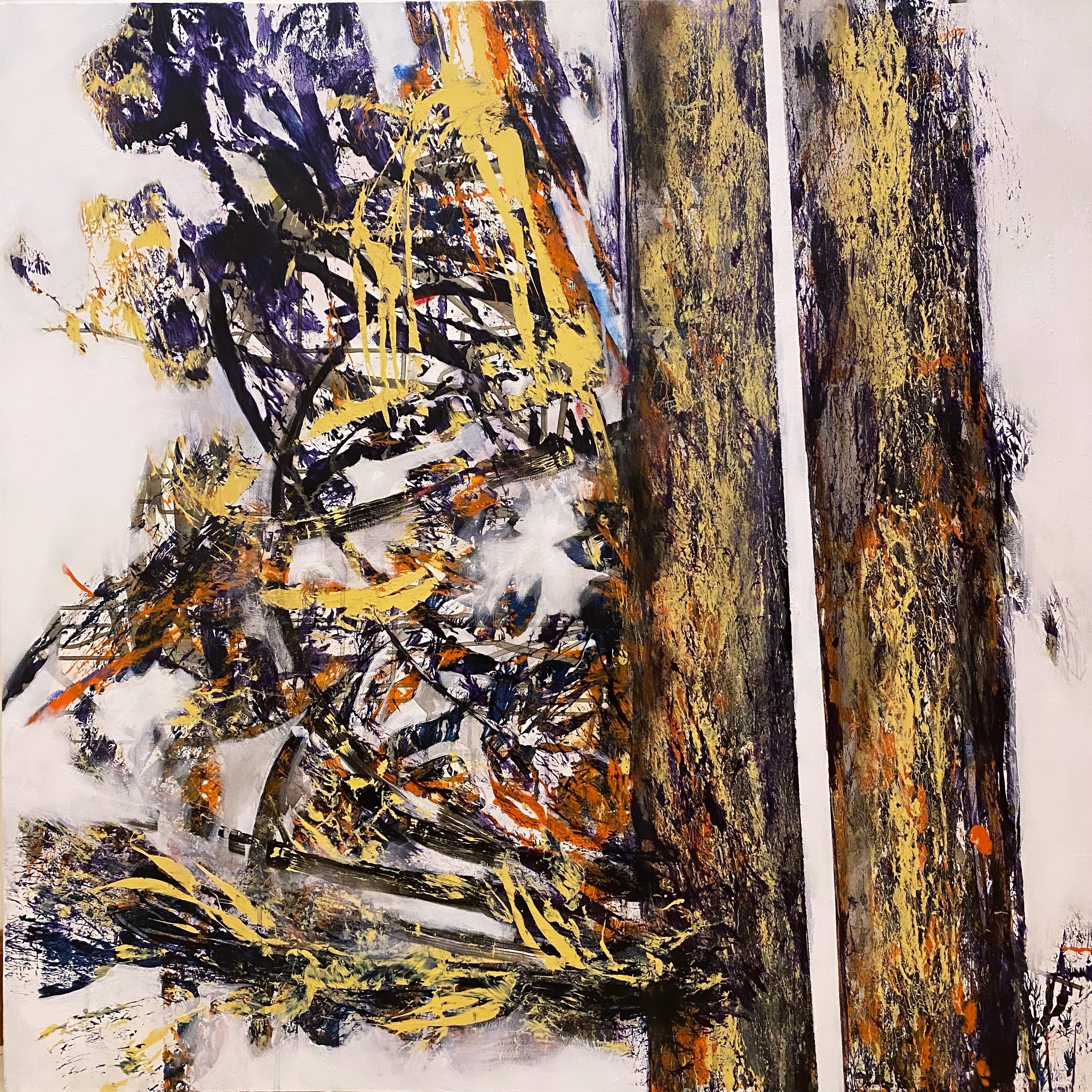30 Rayka Milanian Color to Color Acrylic on Canvas 100x100 Cm 2024(1403)