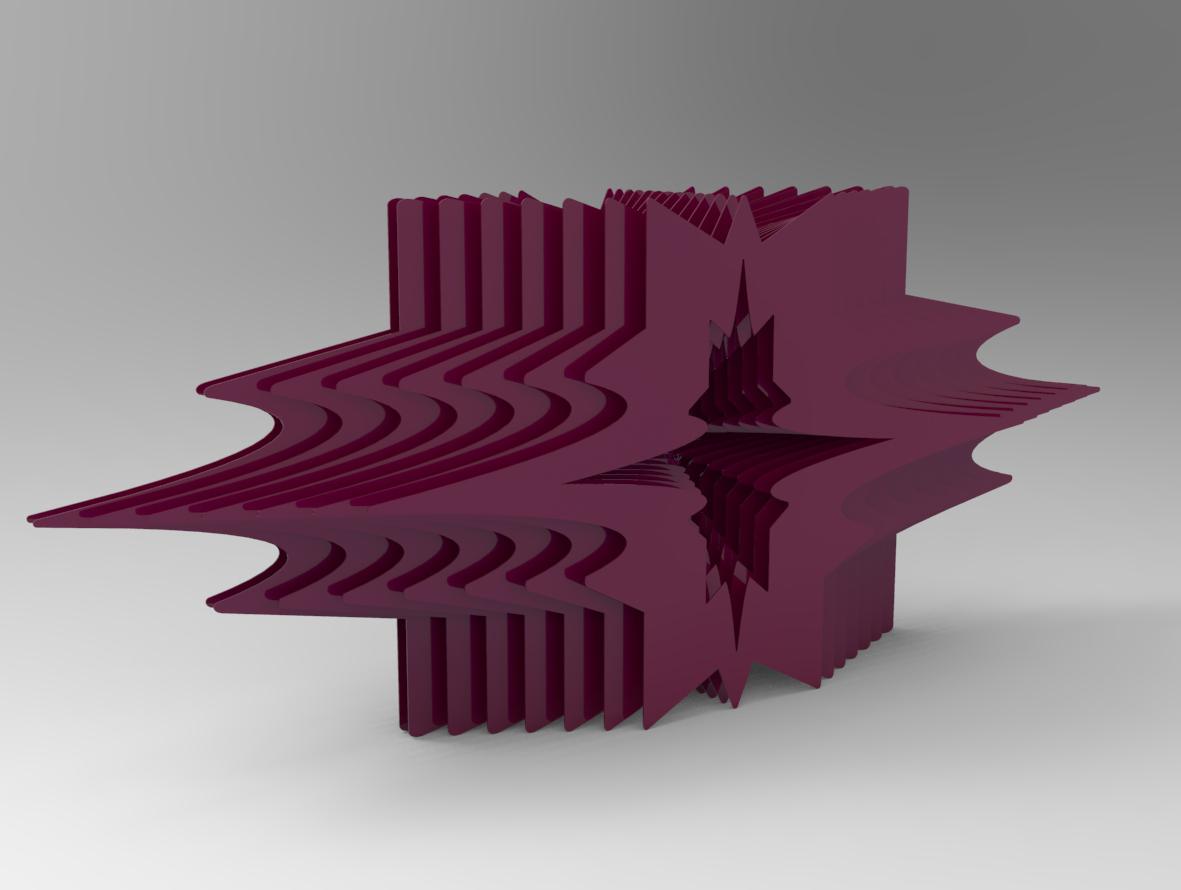 6 1 Amir Hossein Jabbari Untitled Resonance Iron With Metallic Coating  Ed. 1 of 3 23x60x12 Cm 2025(1404) on Stand