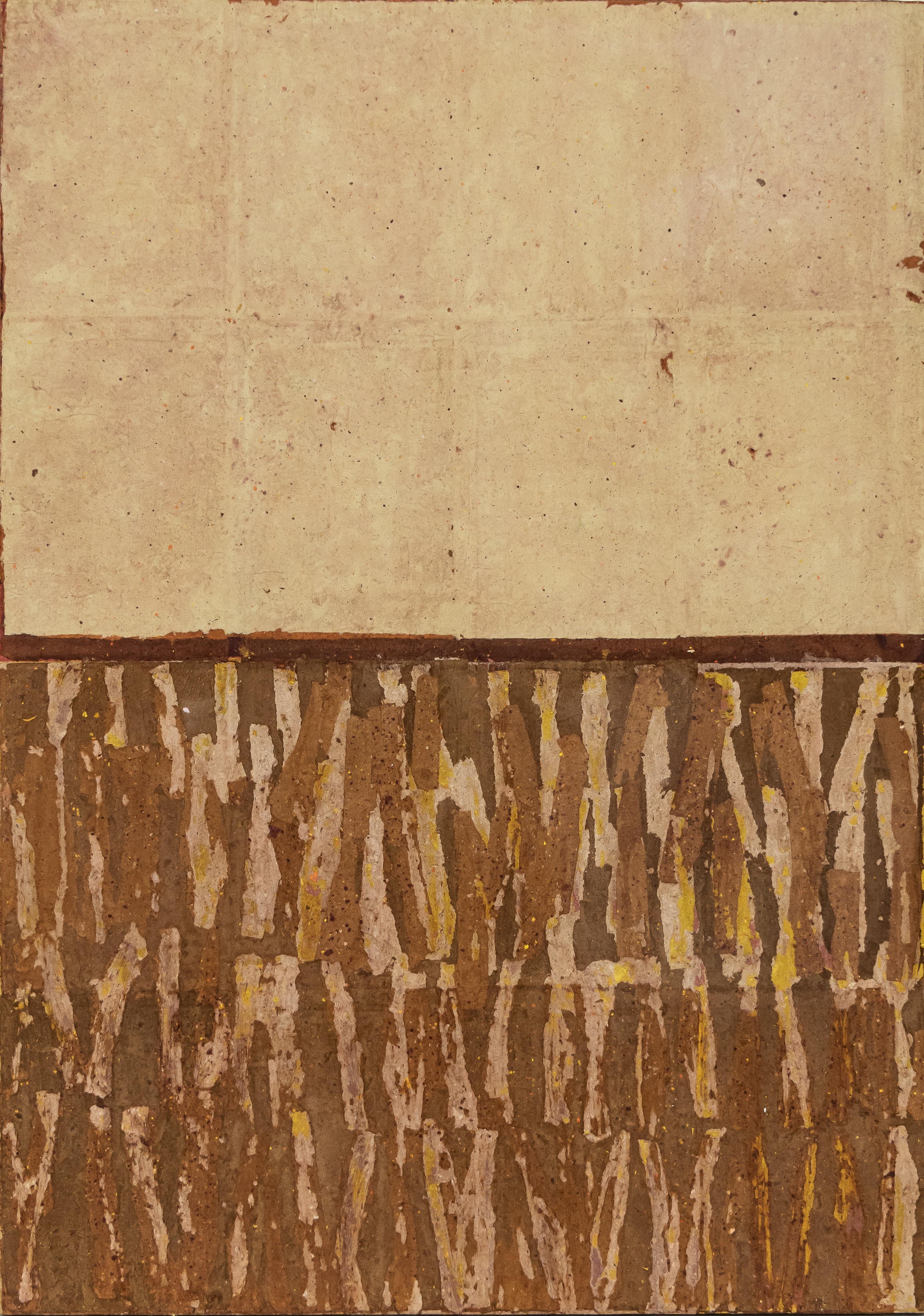 19  Sheyda Monajemi  Untitled  Liminal Series  Mixed Media on Plywood 120x85 1404(2025)