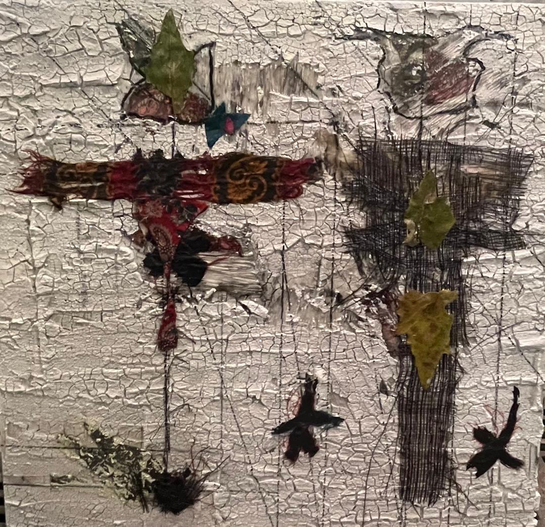 21 Maryam Salour Wonders of Creation 3 Mixed Media on Canvas 40x40 Cm 2026 (1404)