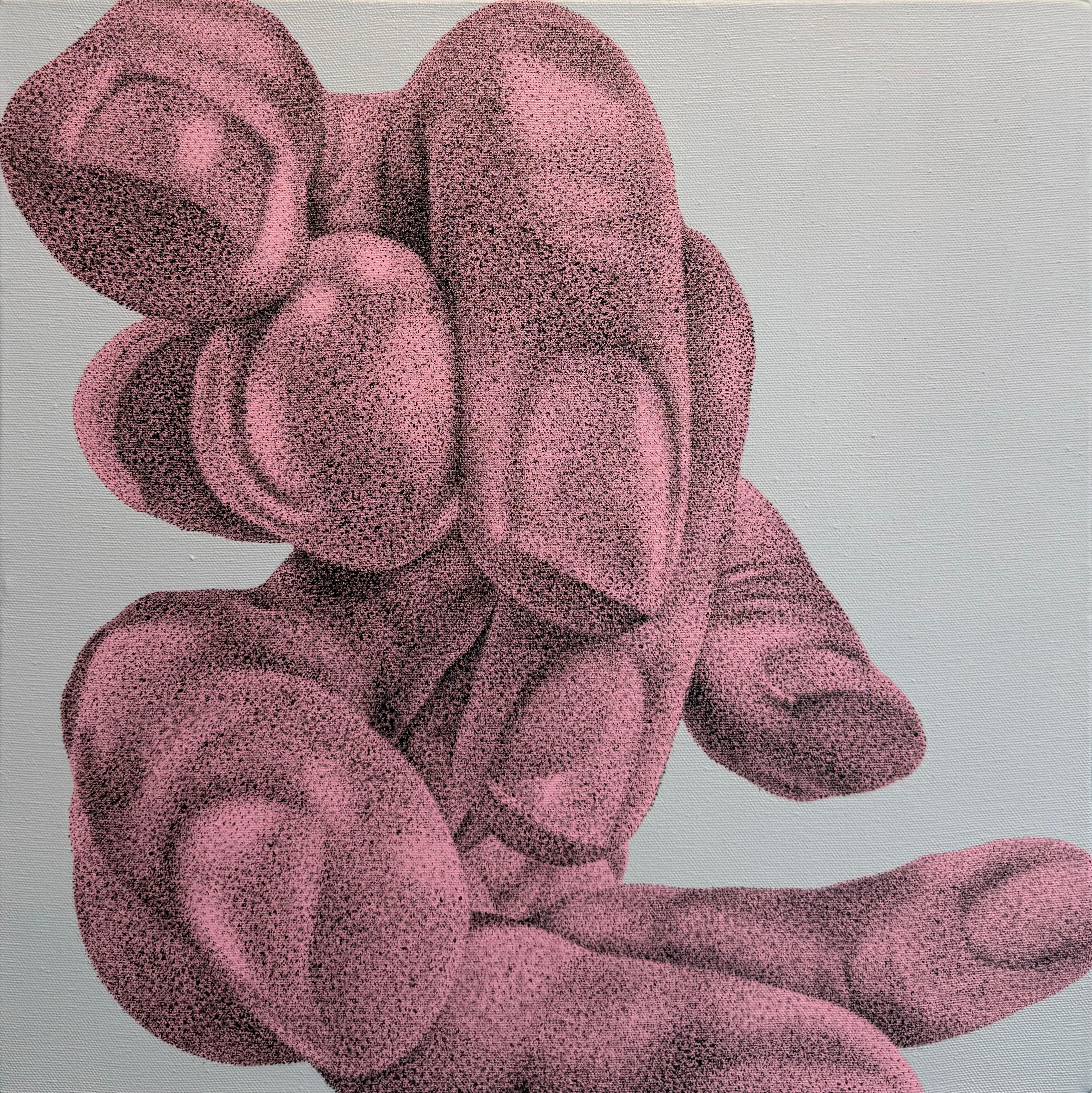 9 Shabnam Eltejaei Untitled the Human Condition Series Acrylic & Oil on Canvas  40x40 Cm 2026 (1405)