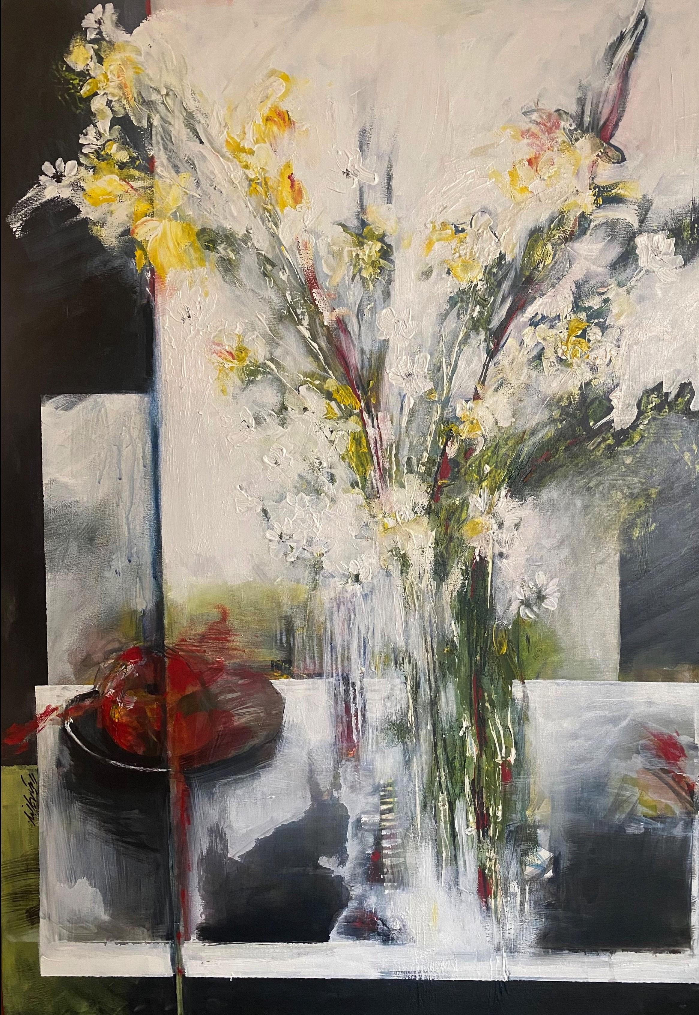 15 Rayka Milanian Untitled Again Acrylic on Canvas 100x70 Cm 2024(1403)