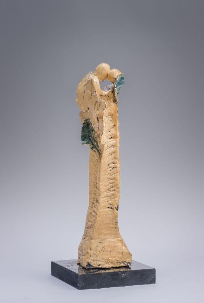 40 Maryam Salour From Lovers Series Ceramic 68x22x18 Cm 2023 (1402)