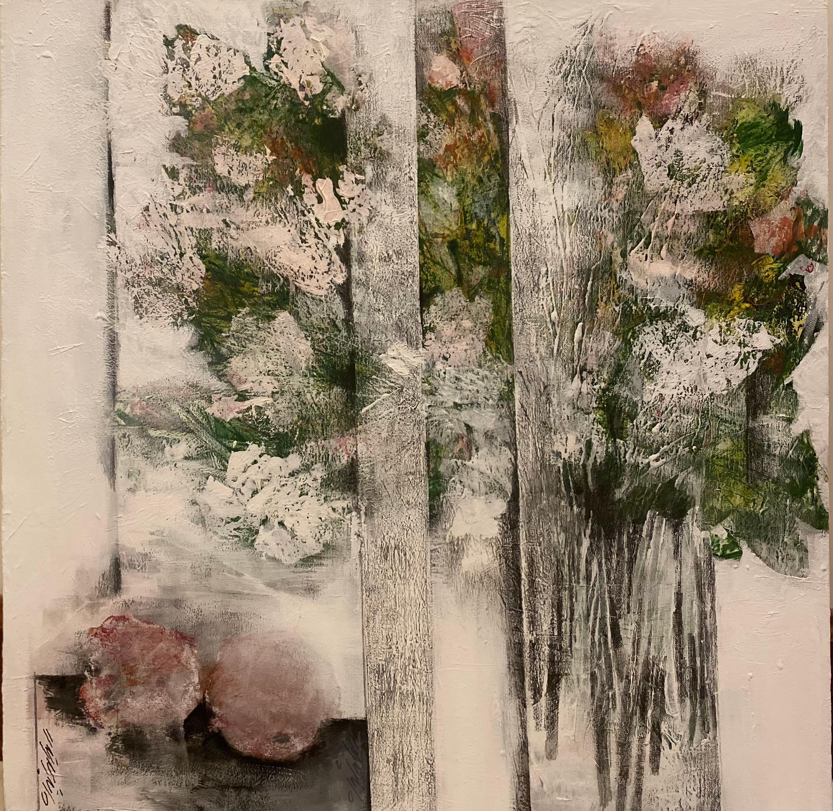20 Rayka Milanian Untitled Again Mixed Media on Canvas 50x50 Cm 2025(1404)