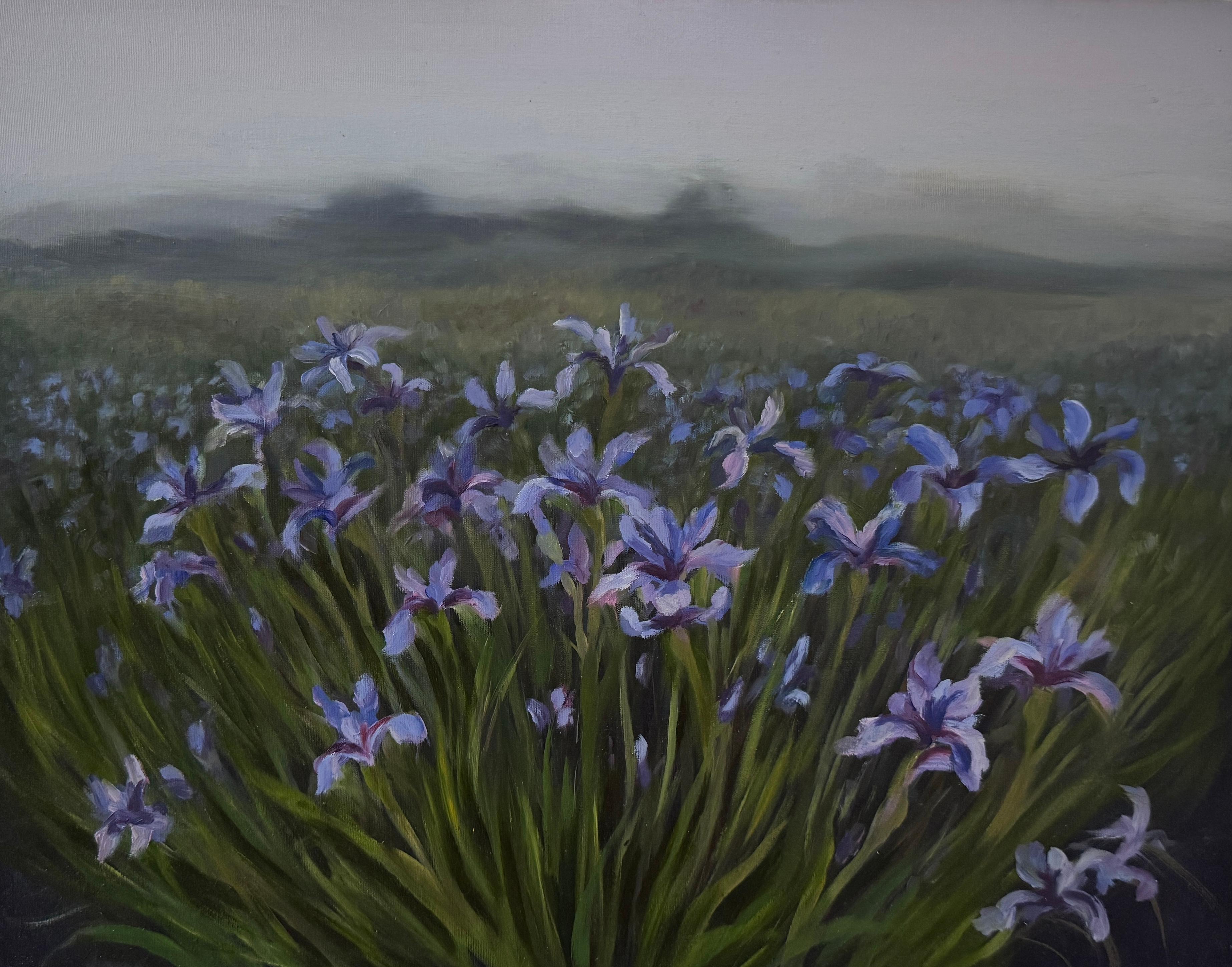 15  Sara Khaleghi Moghaddam  Untitled From That Which Grows Series Oil on Canvas  35x45 Cm 2025 (1404)