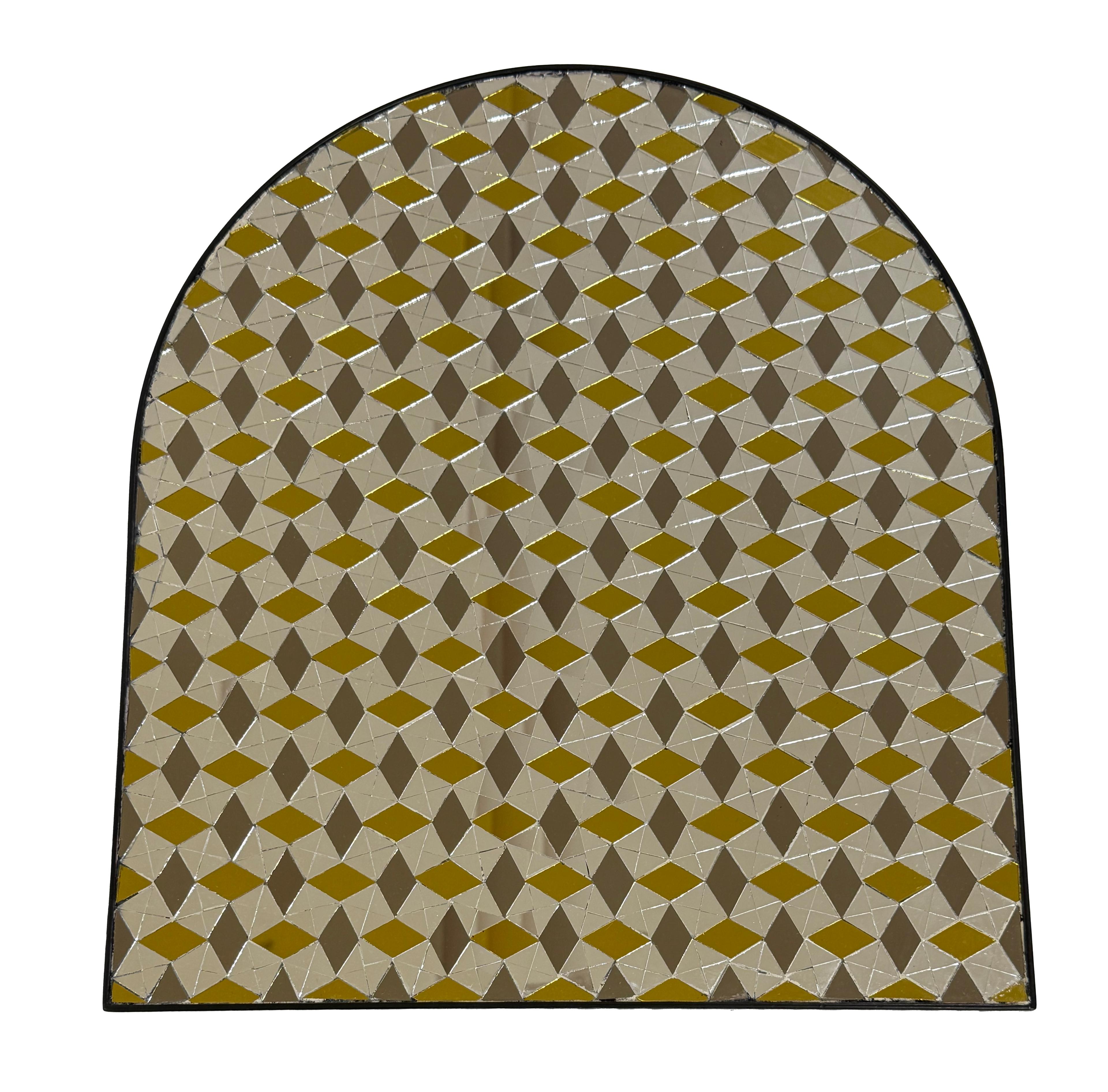 8 Maryam Shekarchian From Ziafeh Series Mirror on Mdf Board 37.5x33 Cm 2025(1404)