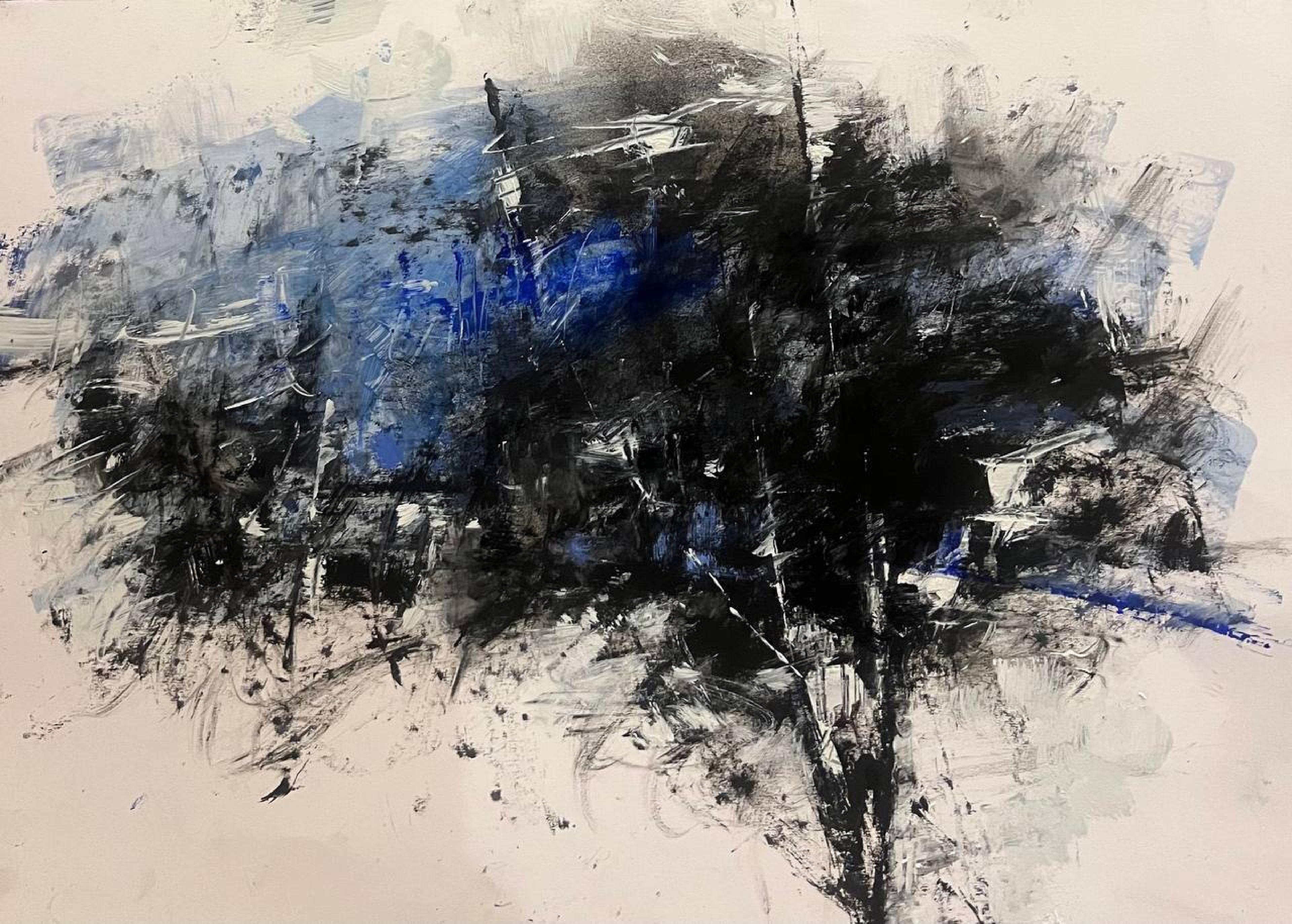 8 Elika Ghajar Untitled Oil on Paper 30x40 Cm 2025(1404)