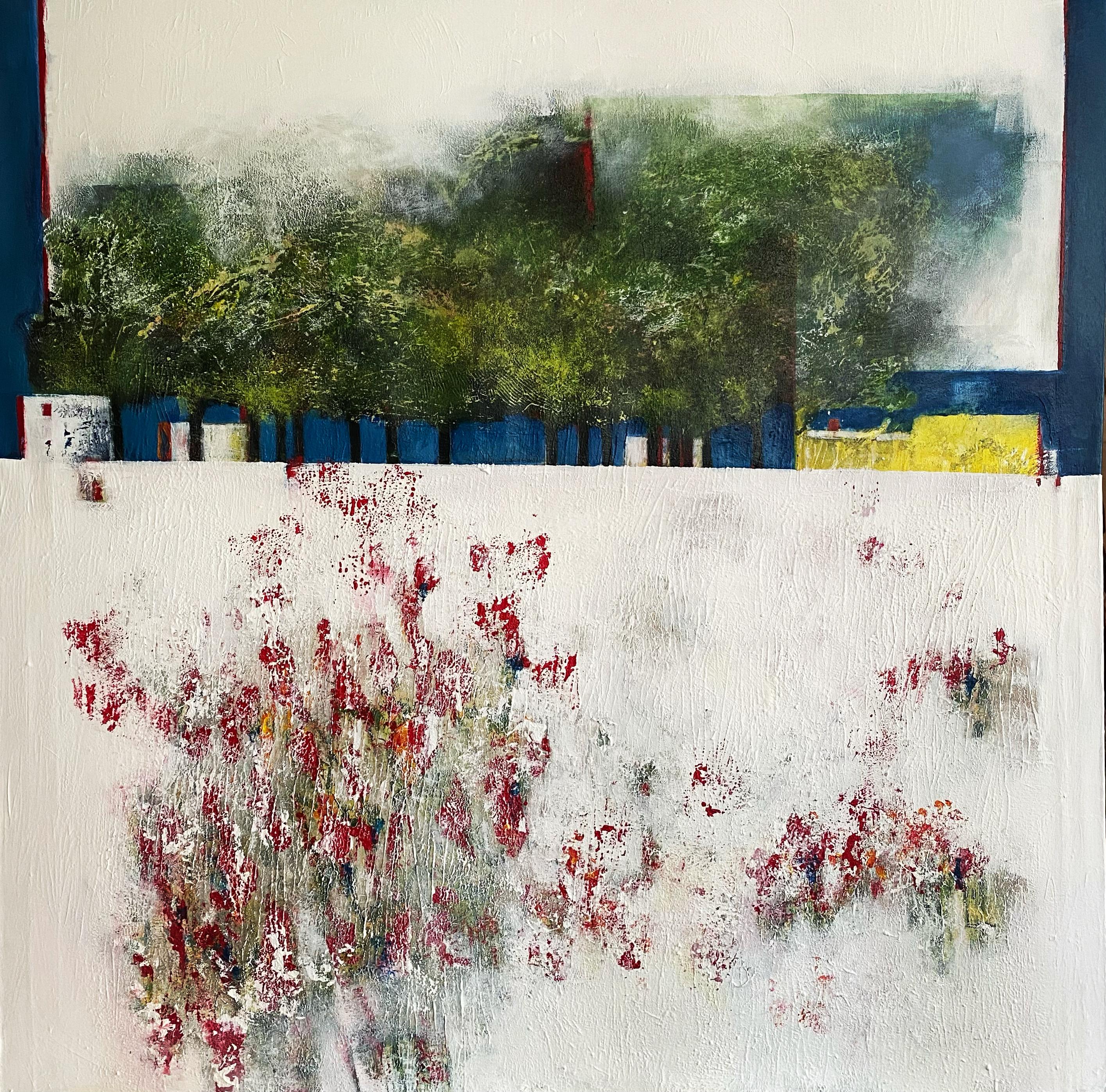 11 Rayka Milanian Untitled Again Acrylic on Canvas 80x80 Cm 2024(1403)