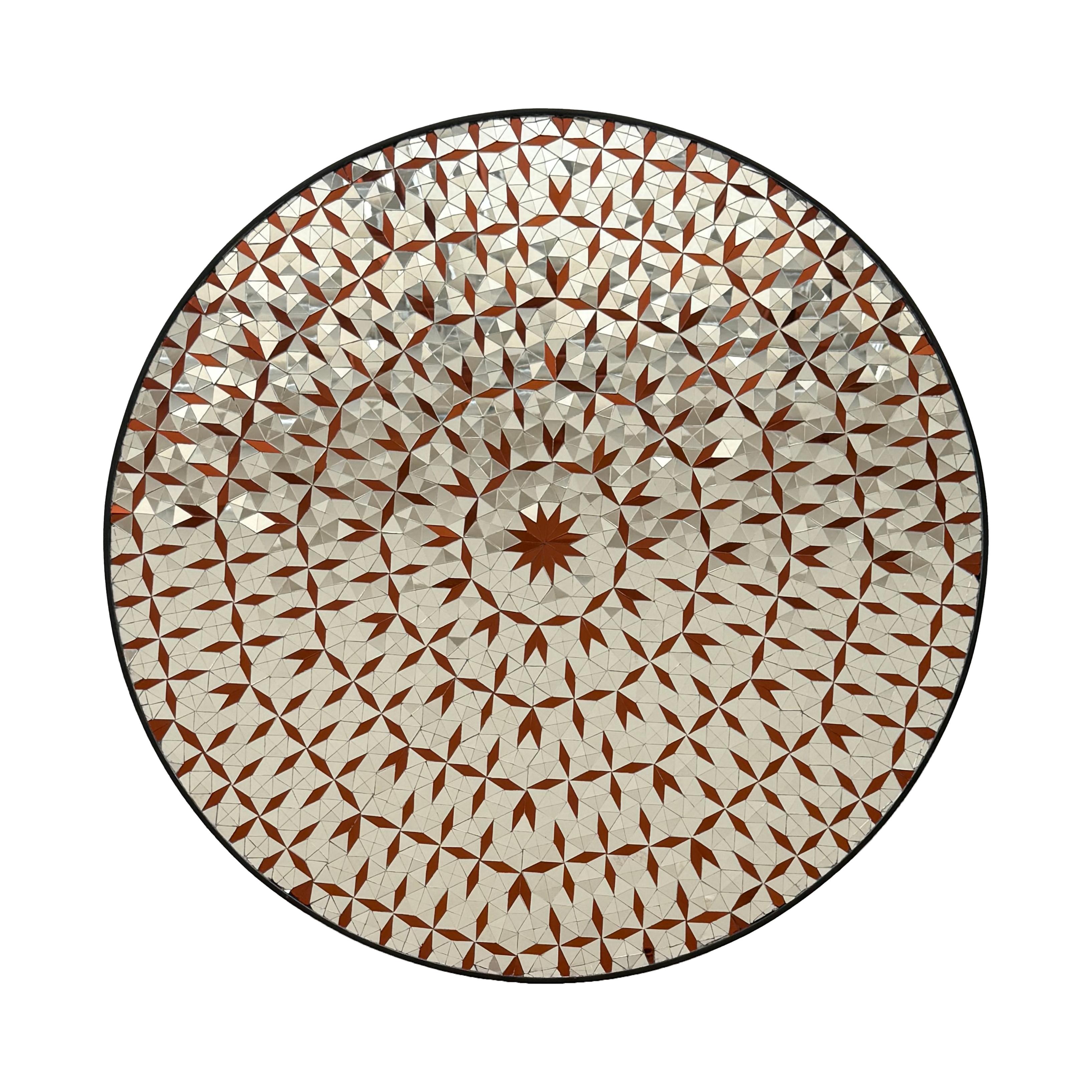 2 Maryam Shekarchian Dance of Silence Mirror on Mdf Board 80 Cm 2022 (1401)