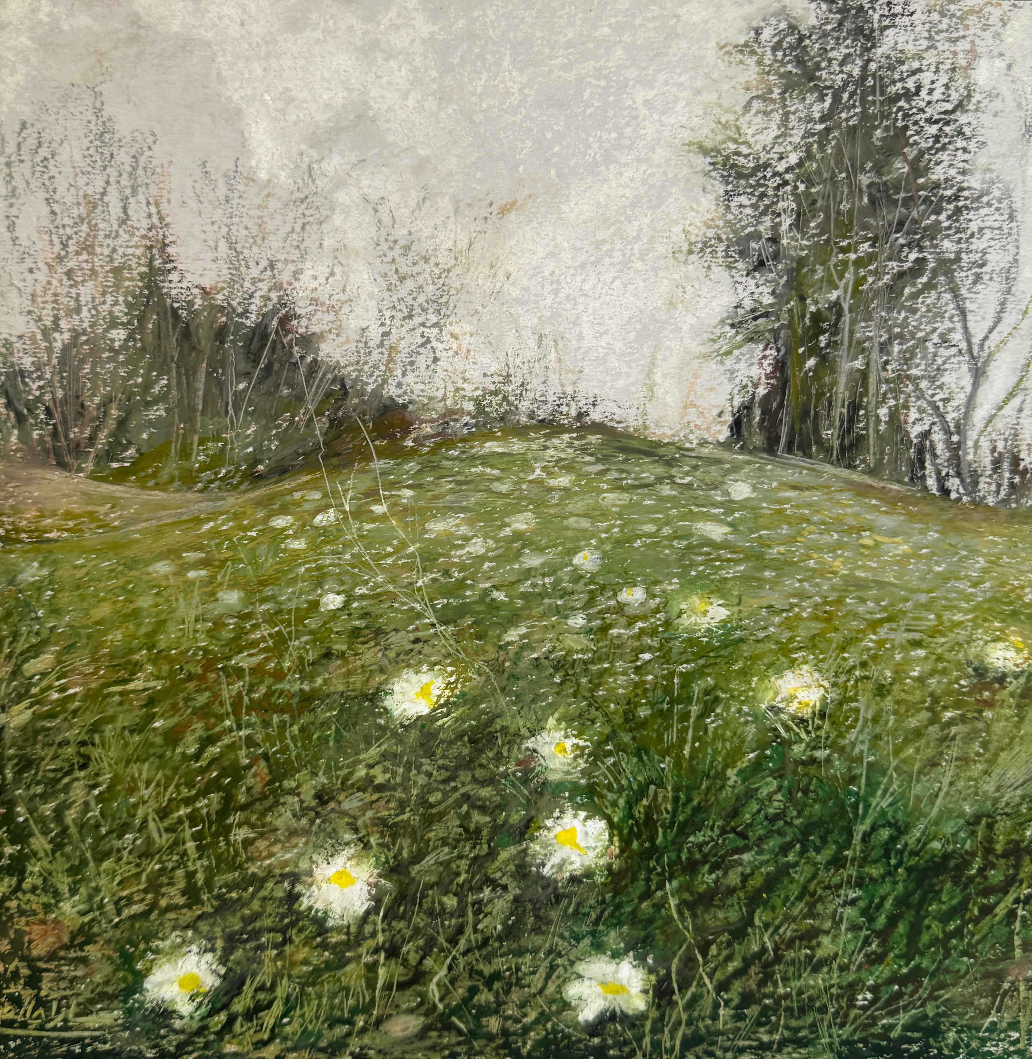 2 Sara Khaleghi Moghaddam Untitled Oil Pastel on Cardboard 25x25cm 2024(1403)