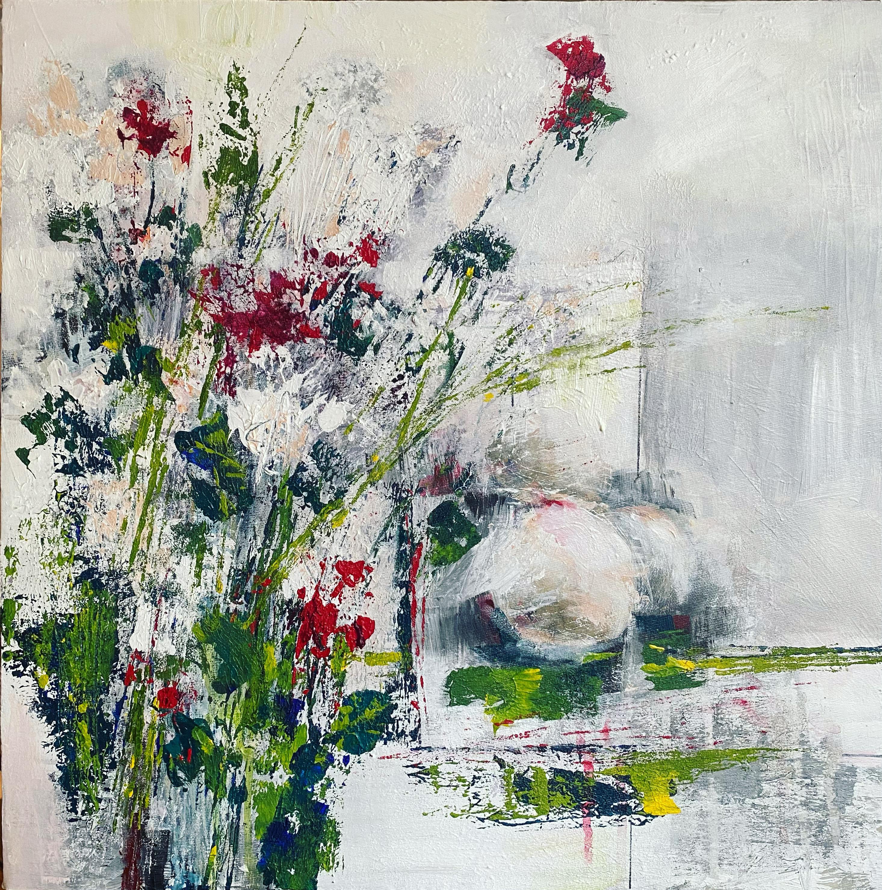 28 Rayka Milanian Untitled Again Acrylic on Canvas 50x50 Cm 2023(1402)