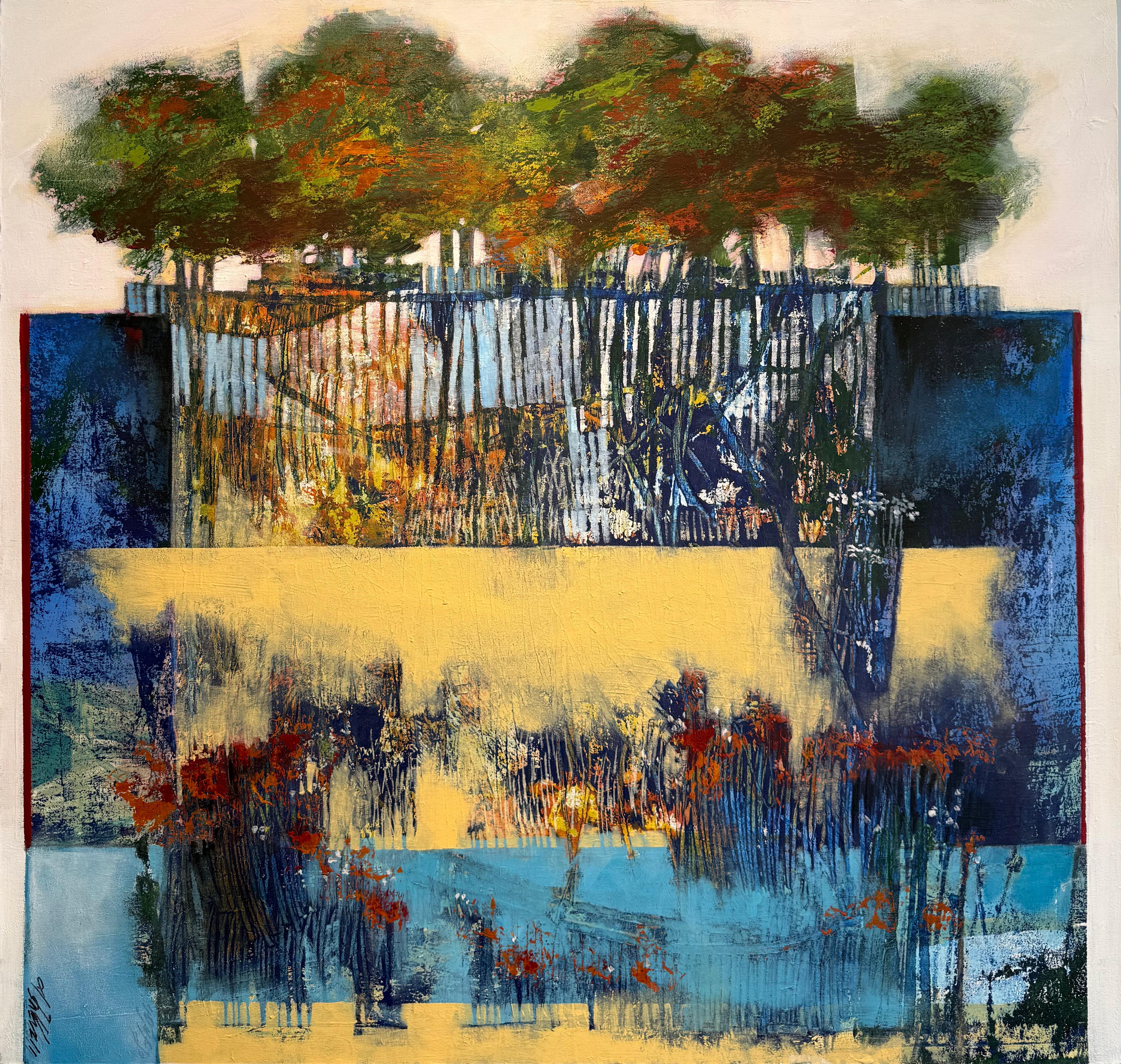 26 Rayka Milanian Mixed Media on Canvas 80x80cm 2025(1404)
