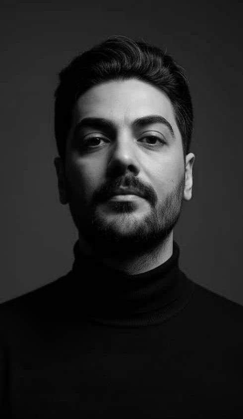 Alireza Chamak Portrait Bw